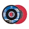 Pferd 4-1/2" x 7/8" A.H. POLIFAN Flap Disc - CO-COOL SG STEELOX, Ceramic oxide, 40 Grit, Conical 62651 - alternate 1